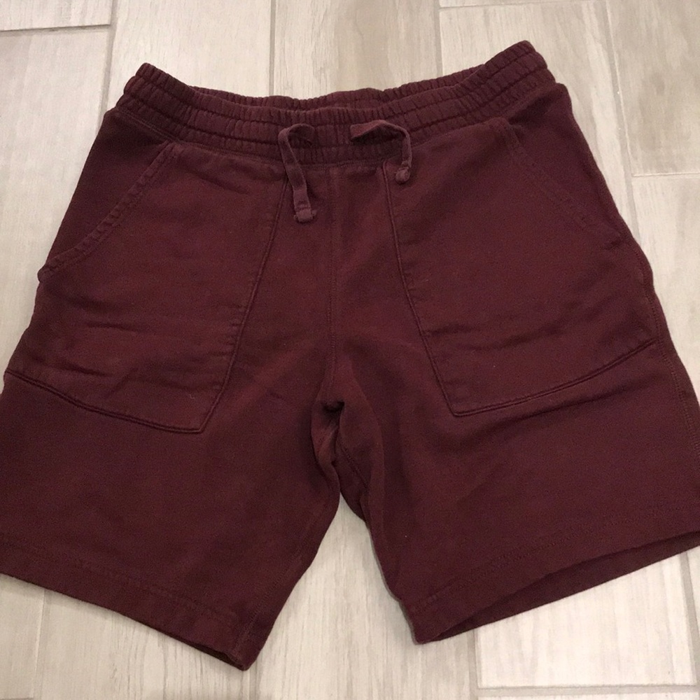 Goodfellow Maroon Sweat-Shorts